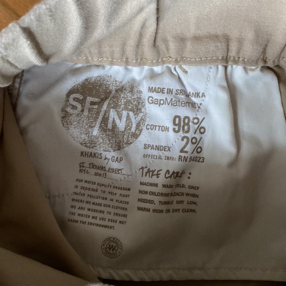 Gap Maternity Khakis Pants size 4 - Picture 5 of 5